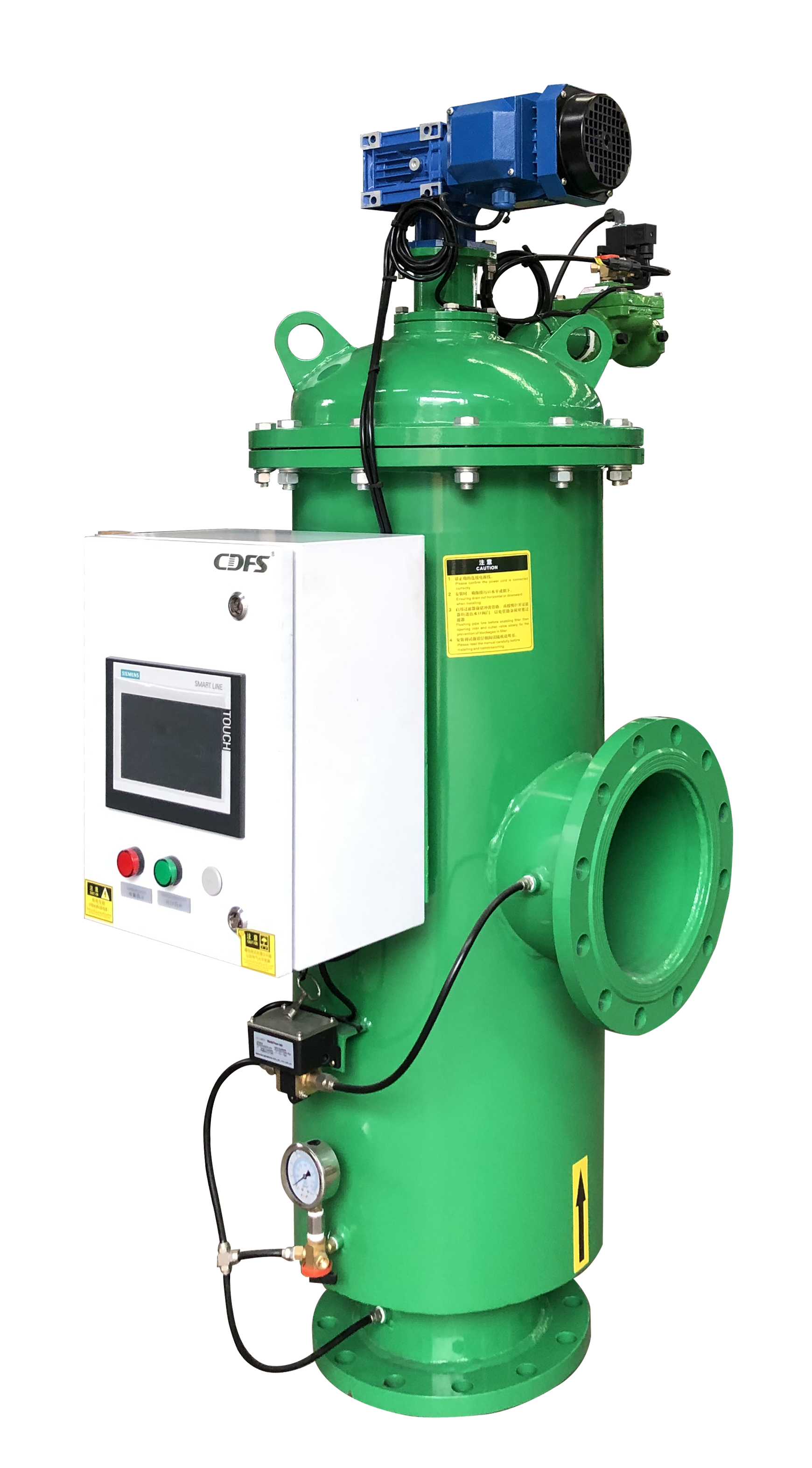 自清洗過濾器如果出現高溫應該怎么處理？