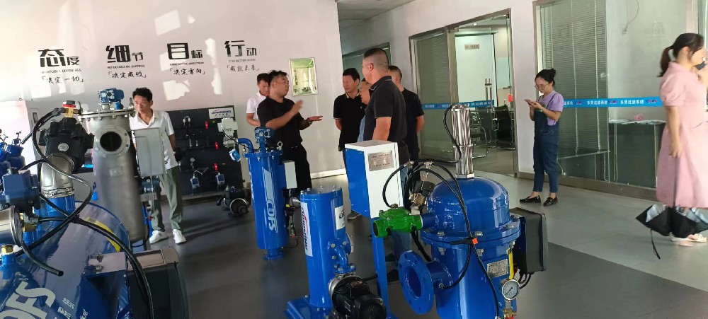 汨羅人大代表一行考察多靈過濾系統(tǒng)科技園，確保安全生產(chǎn)